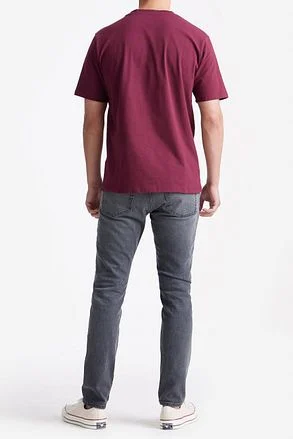 King Essentials The Shawn T-Shirt Burgundy KM111010002-P080T kopen
