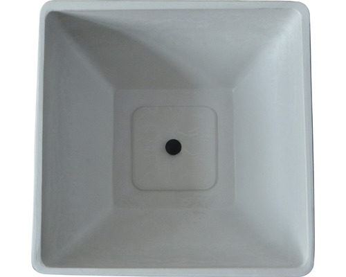 Lafiora kunststenen plantenbak 30 x 30 x 15 cm witte steen