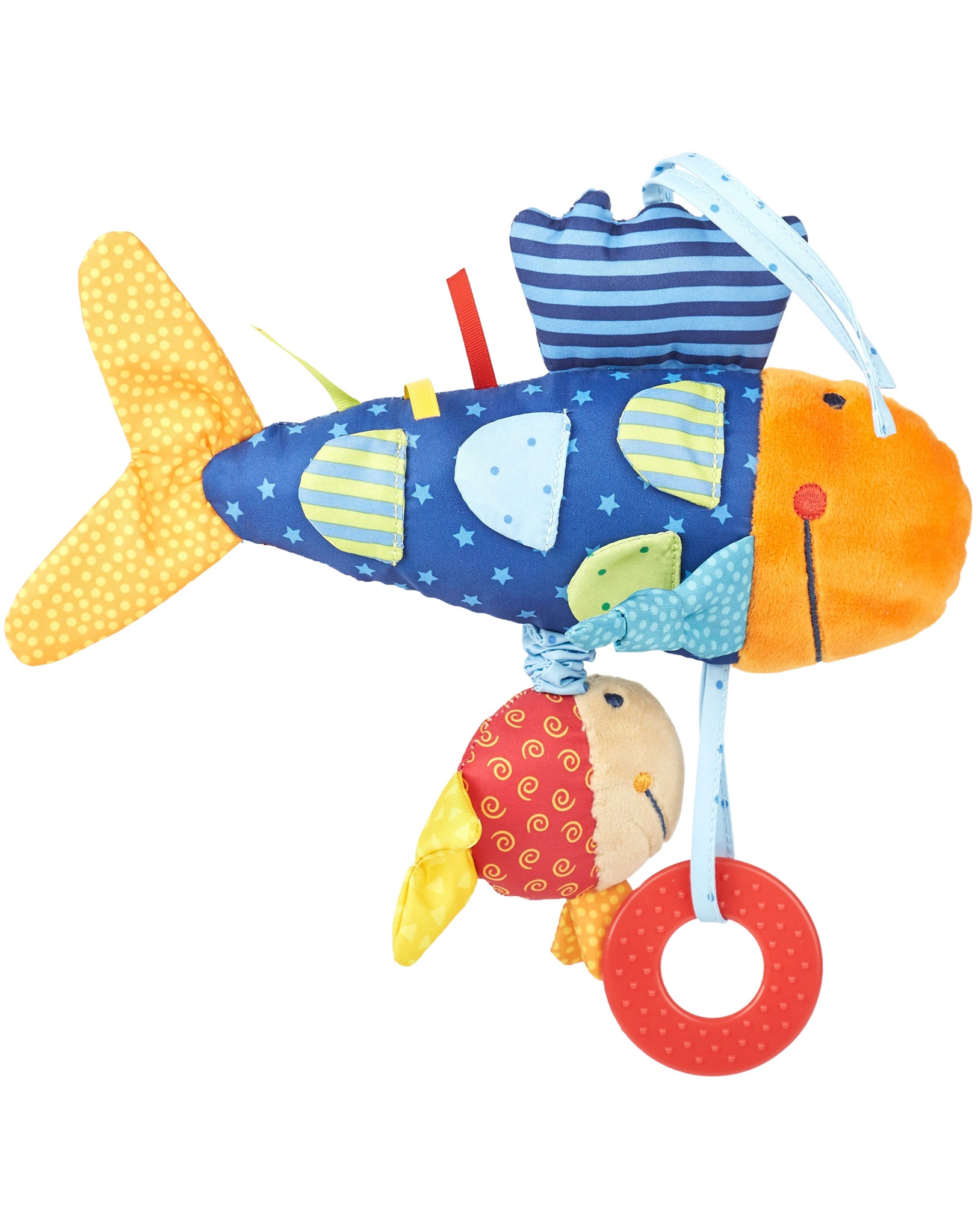 Activity-Kuscheltier PLAYQ - FISCH in bunt