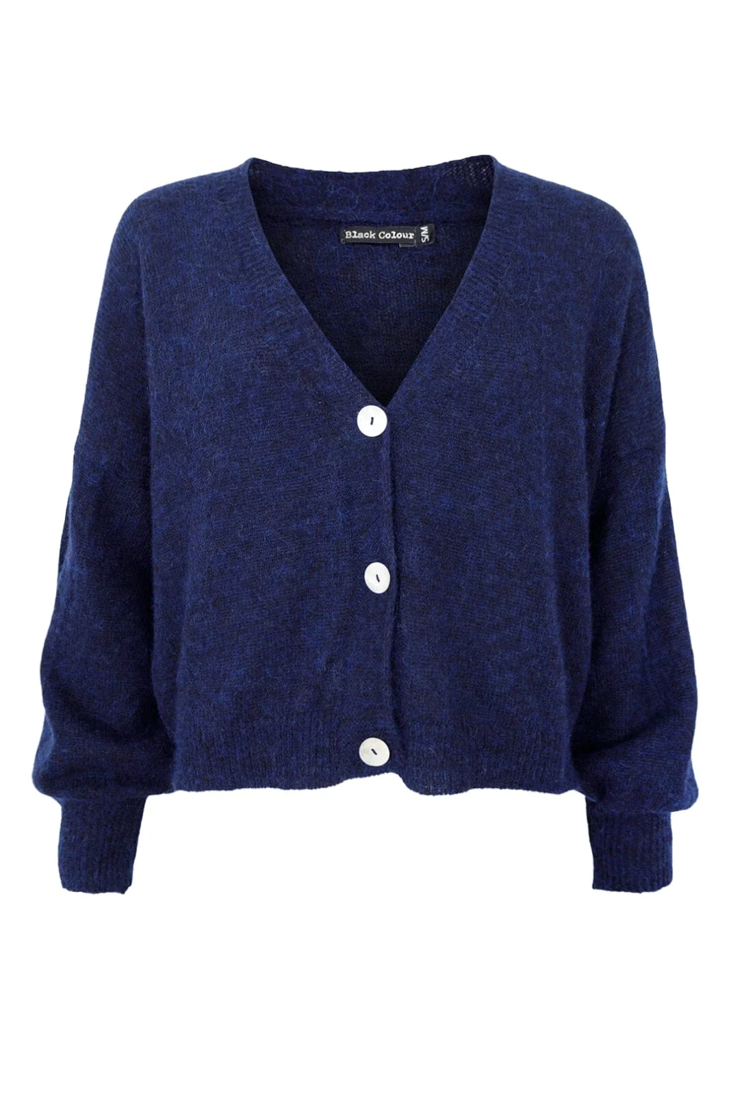 Black Colour Bcdell Heavy Knit Cardigan navy