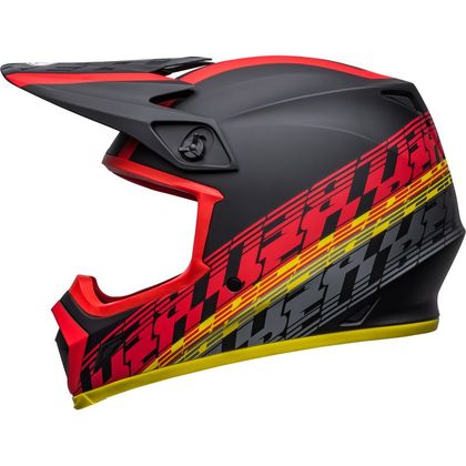 Casque cross Bell MX-9 MIPS OFFSET 2023 - Noir / Rouge