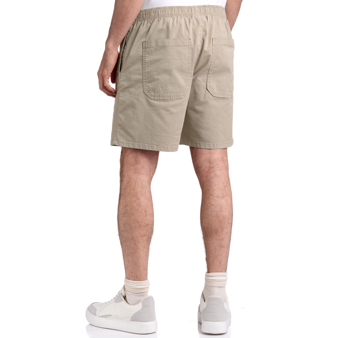 VanVaan Herren Shorts mit Elastikbund beige