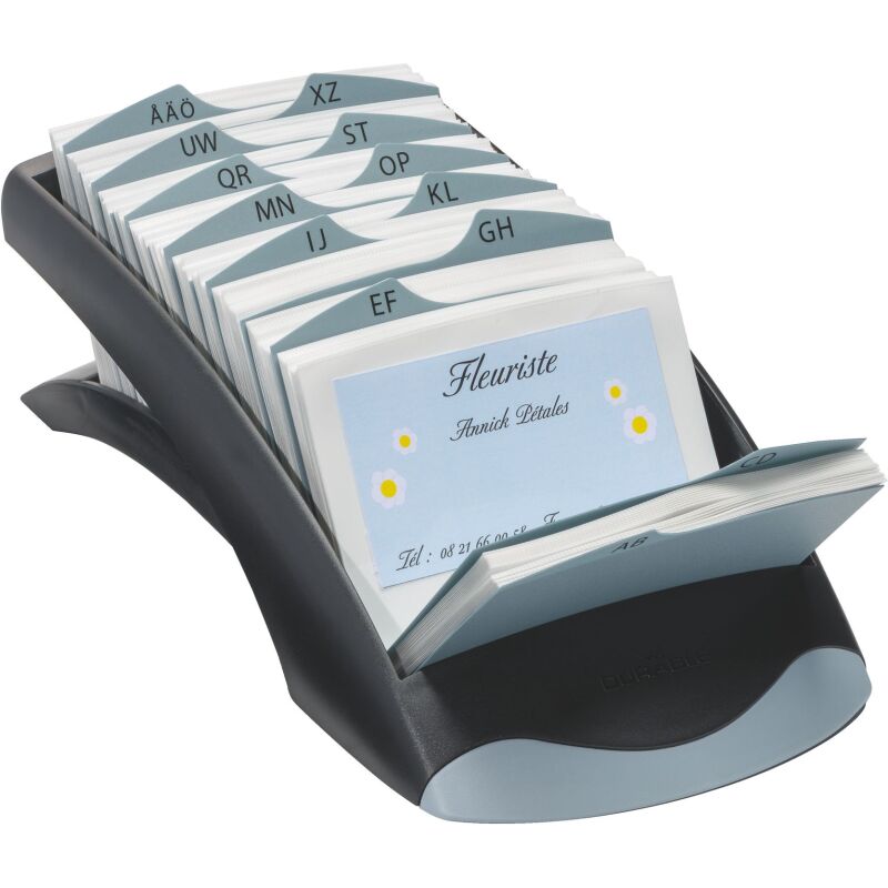 Fichier linéaire pour cartes de visite Visifix Desk Durable couleur - 360 cartes