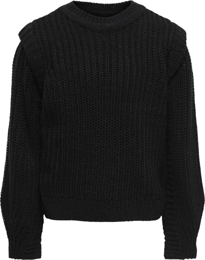 ONLY KOGNEWLEXINE L/S PULLOVER KNT Sort