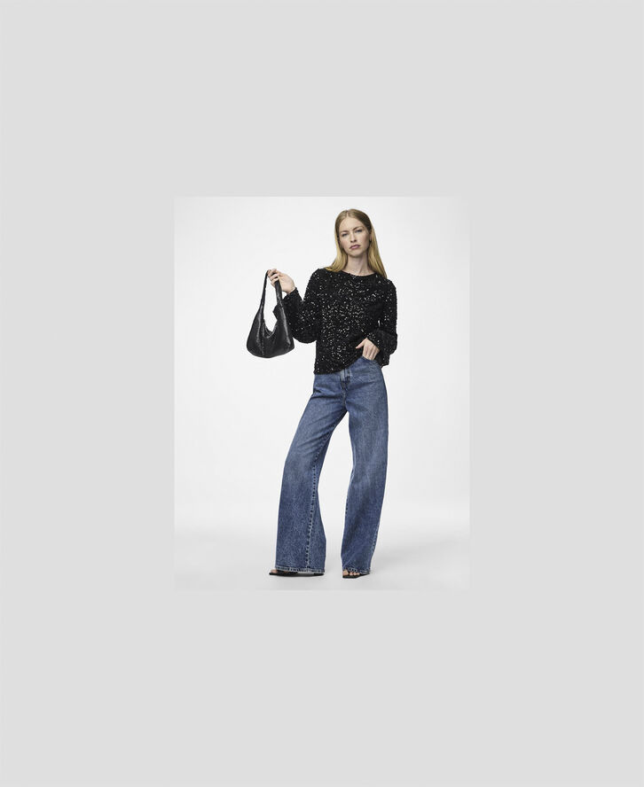 Pieces PCRILLA METAL SHOULDER BAG Sort