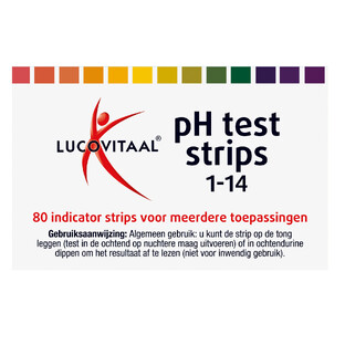 Lucovitaal Zuur Base PH Strips 1ST