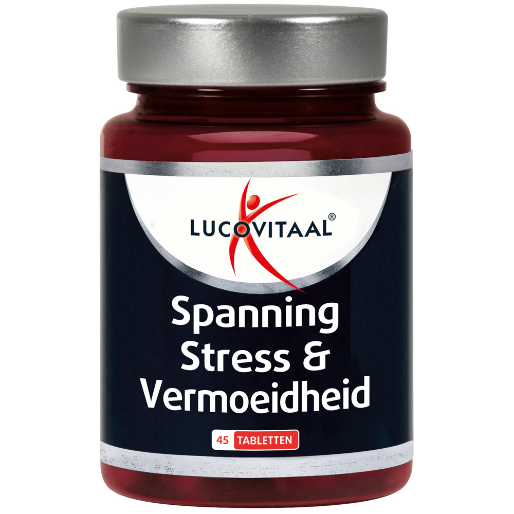 2x Lucovitaal Magnesium Spanning, Stress en Vermoeidheid45 tabletten