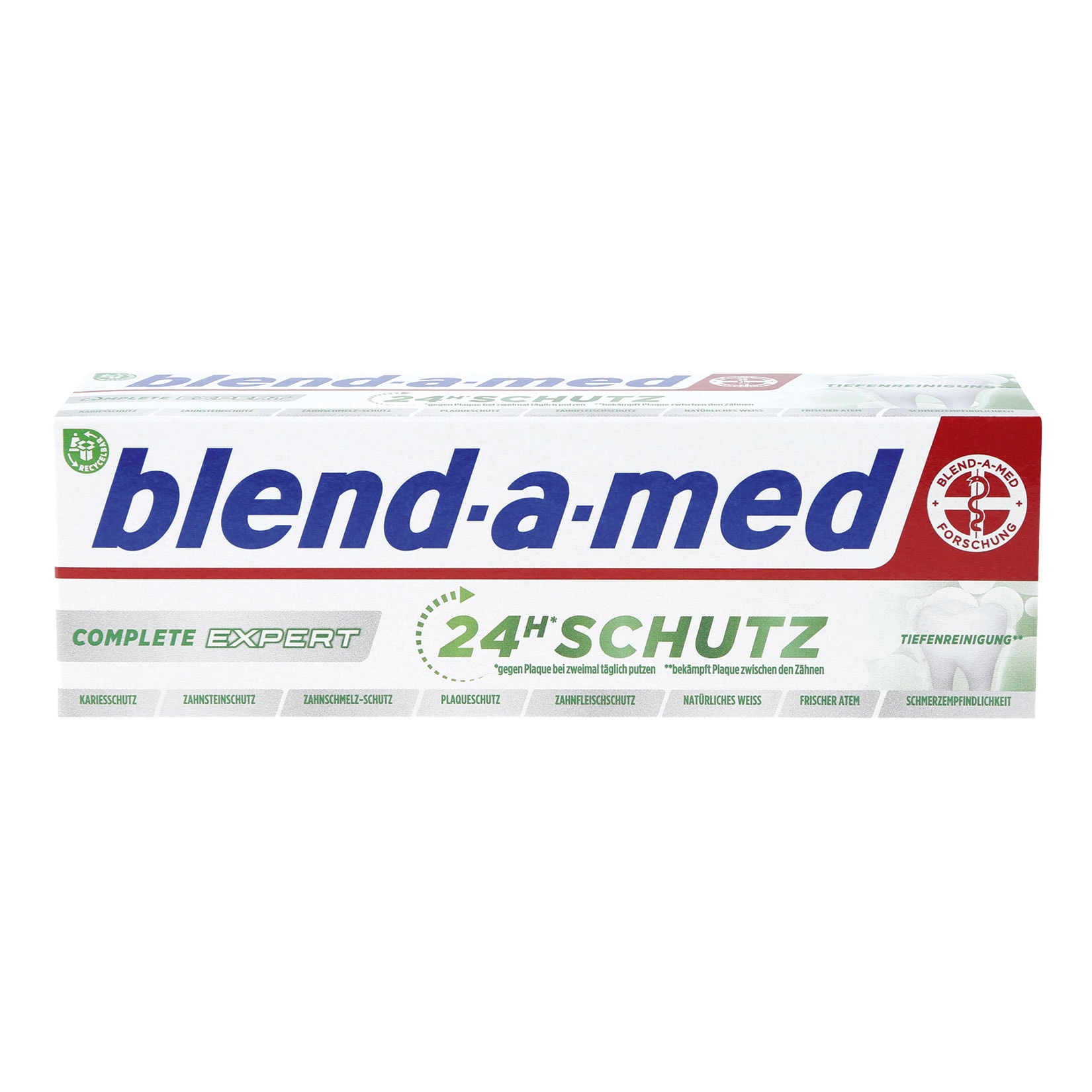 blend-a-med Complete Protect Expert Tiefenreinigung Zahncreme 75 ml, 12er Pack