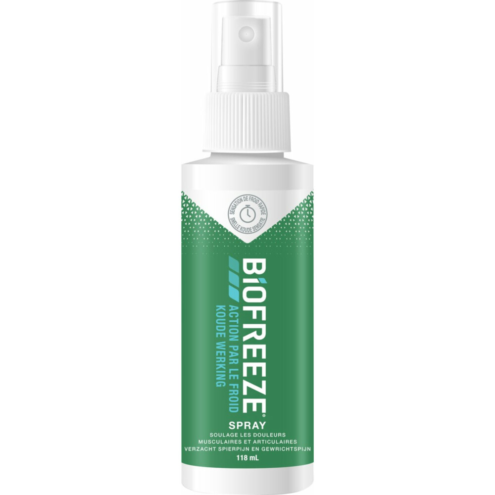 Biofreeze Pijnstillende Spray Spieren en Gewrichten118 ml