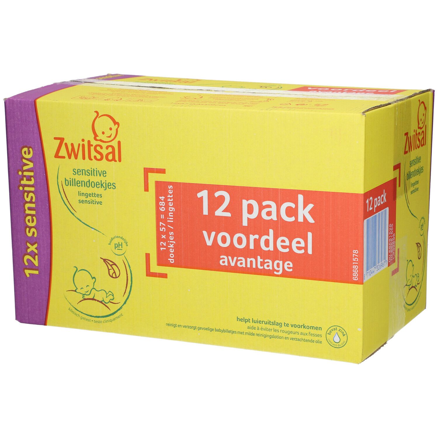 Zwitsal Sensitive Feuchttücher