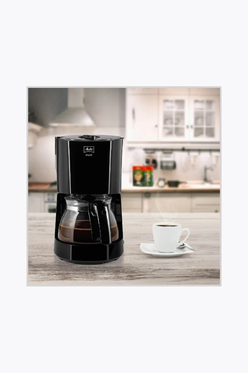 Melitta® Enjoy® Filtermaschine 1017-02 Schwarz