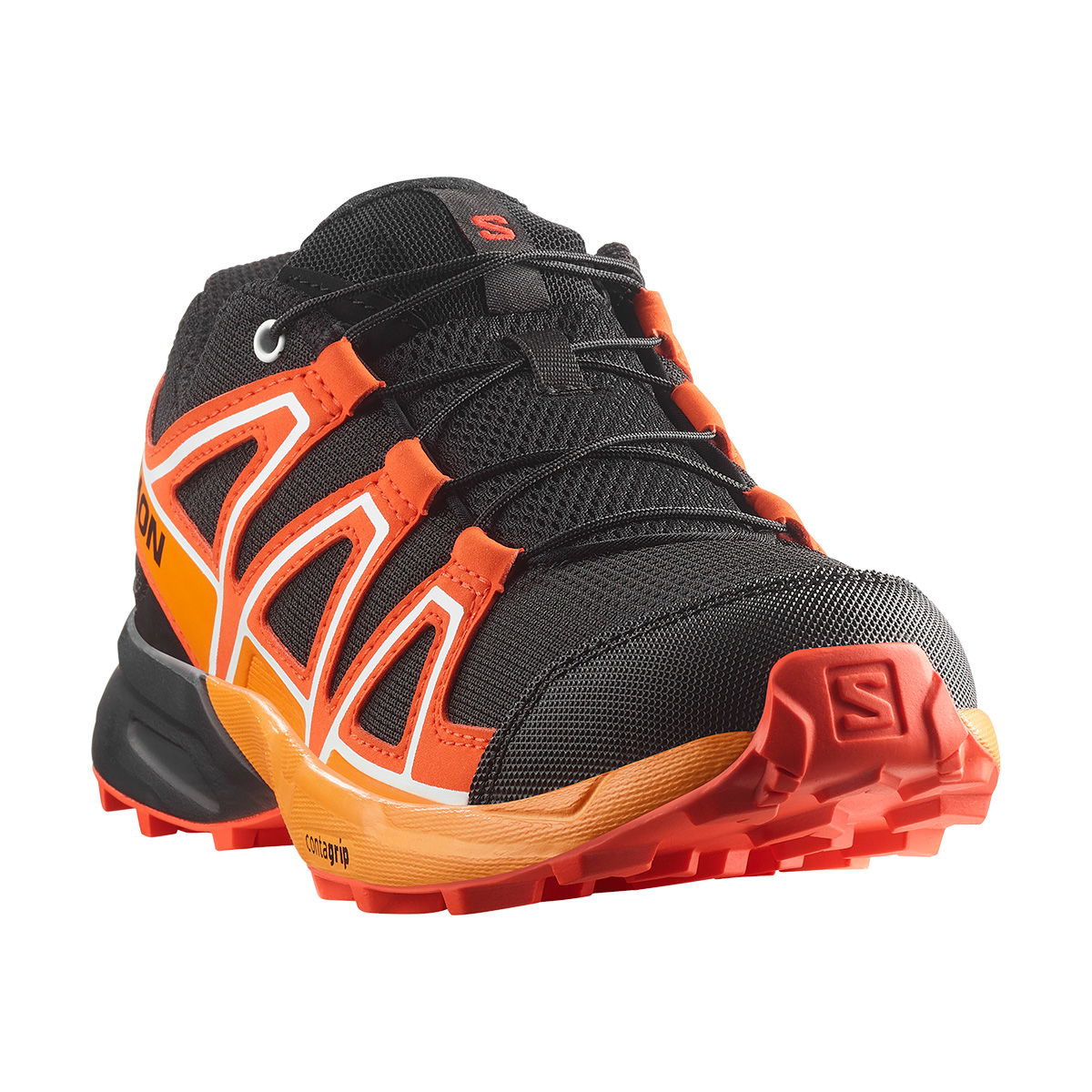Salomon Speedcross vandresko, junior (Black Tomato)