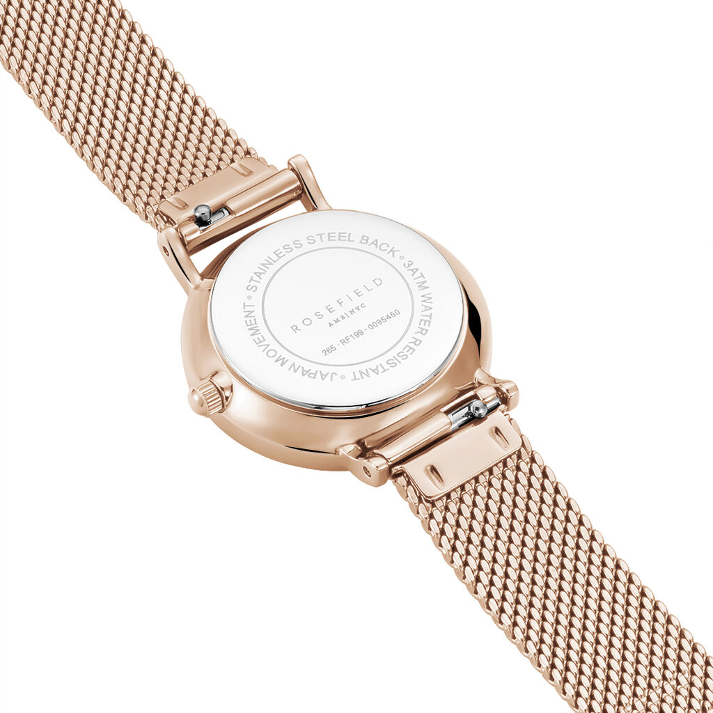 Montre Rosefield The Small Edit Blanc
