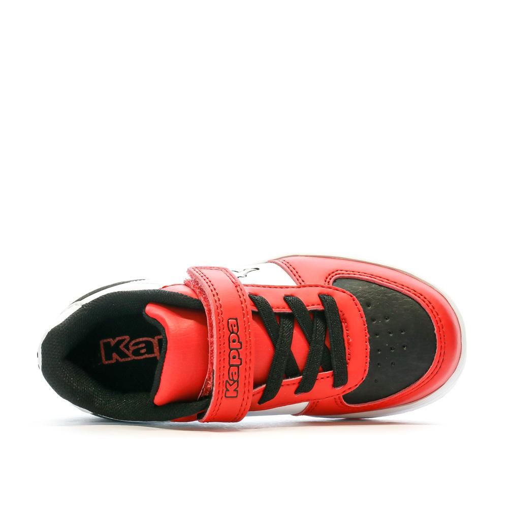 Kappa Baskets Blanc/Rouge Garçon KAPPA Malone