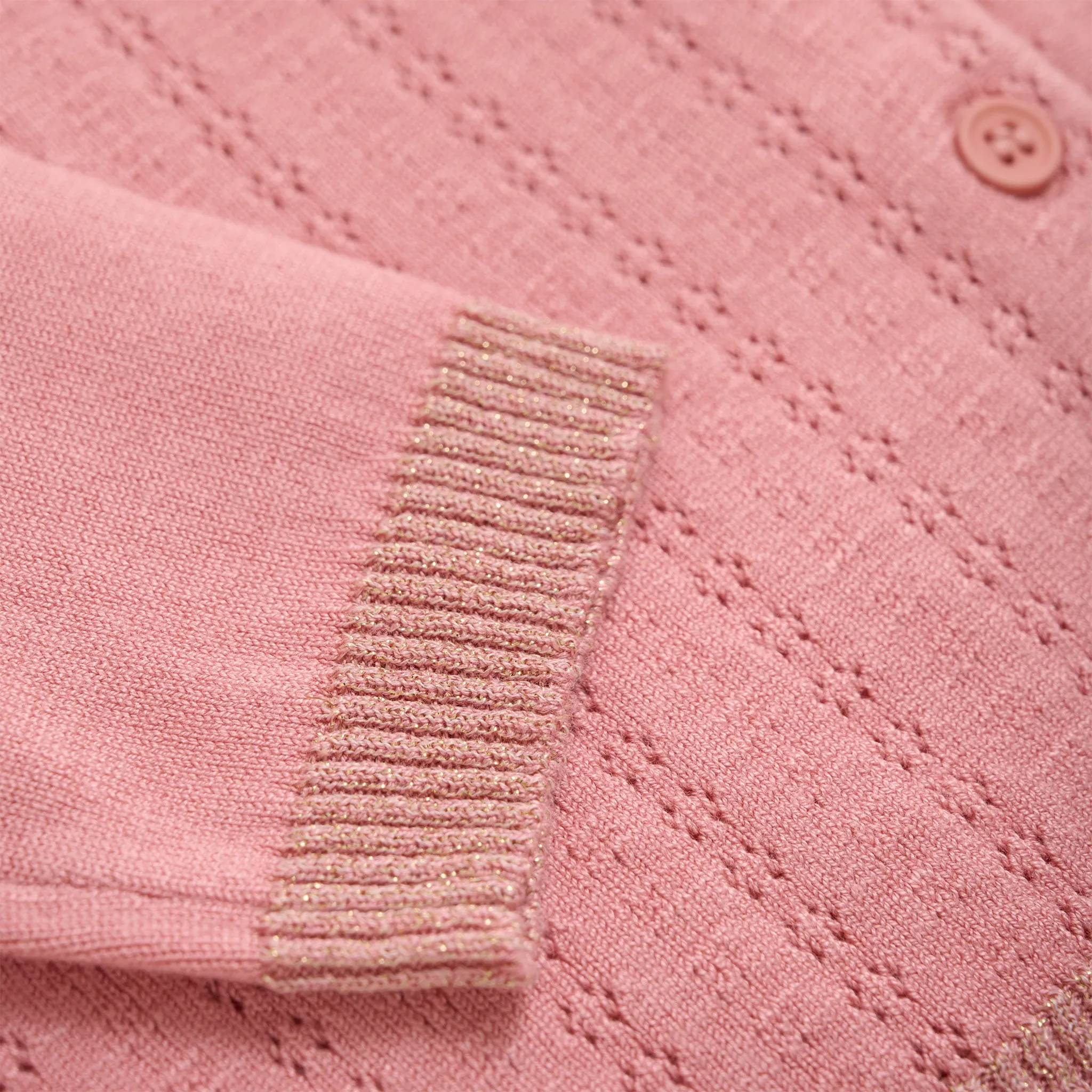 Creamie Cardigan Pointelle 2-14ans