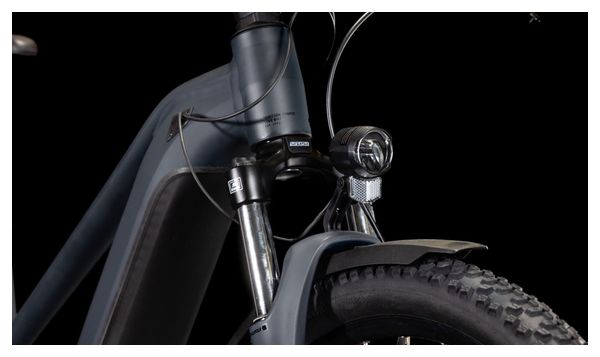 VTT Électrique Semi-Rigide Cube Reaction Hybrid Performance 500 Allroad Trapeze Shimano Cues 9V 500 Wh 29'' Noir Night 2025