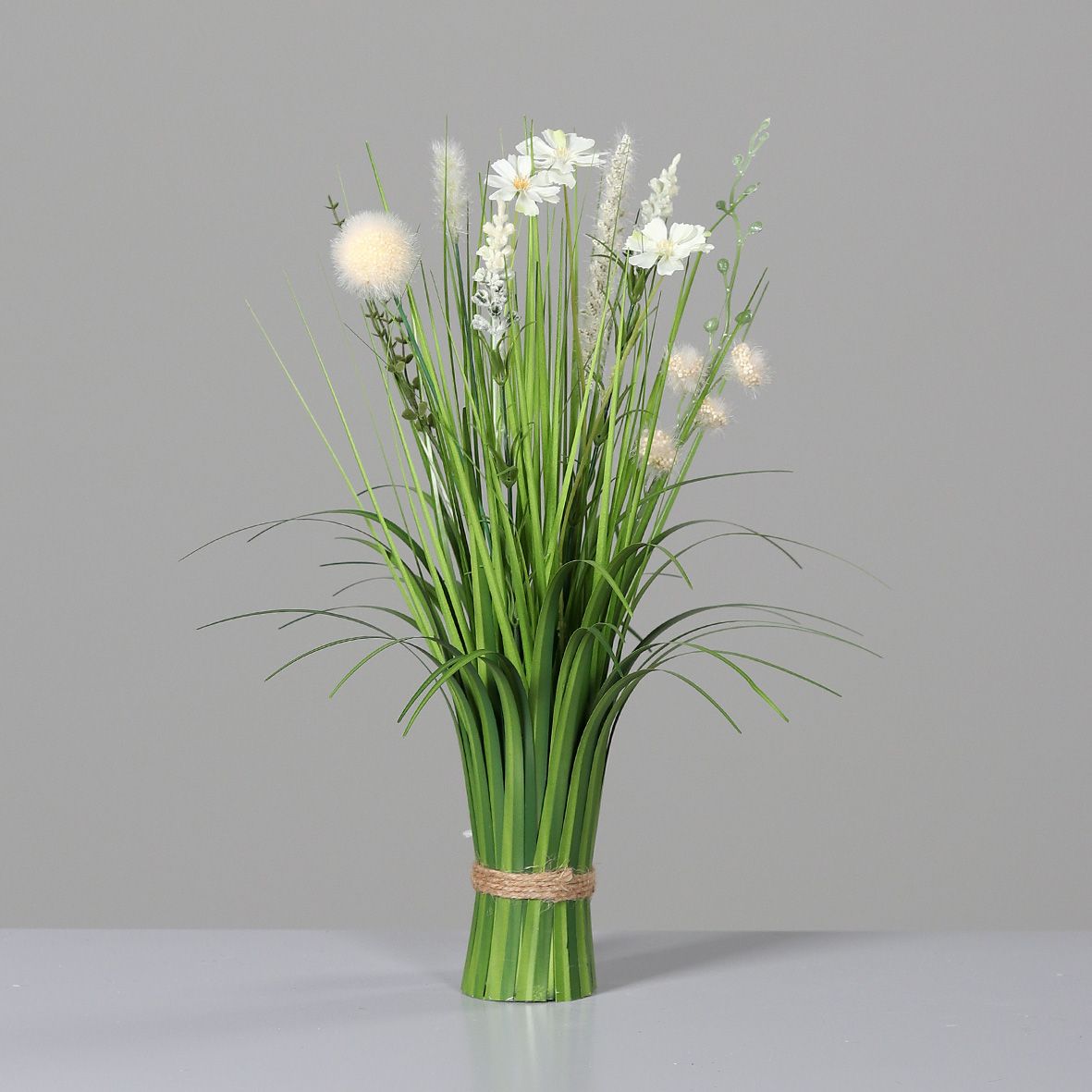 Kunstpflanze Wiesenblumen Gras
