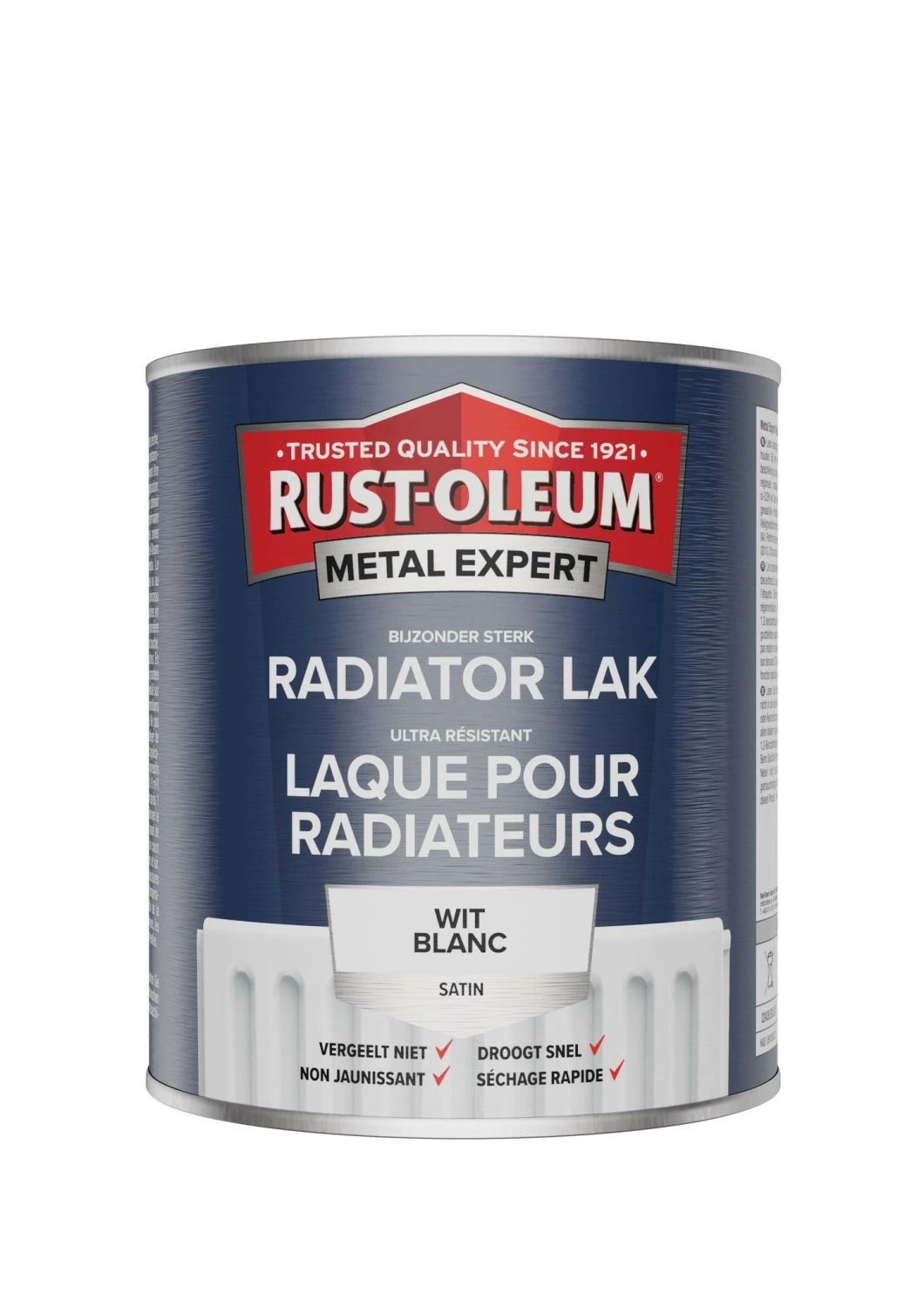 Rust-Oleum Radiator Zijdeglans Spuitbus - wit - 0,4L