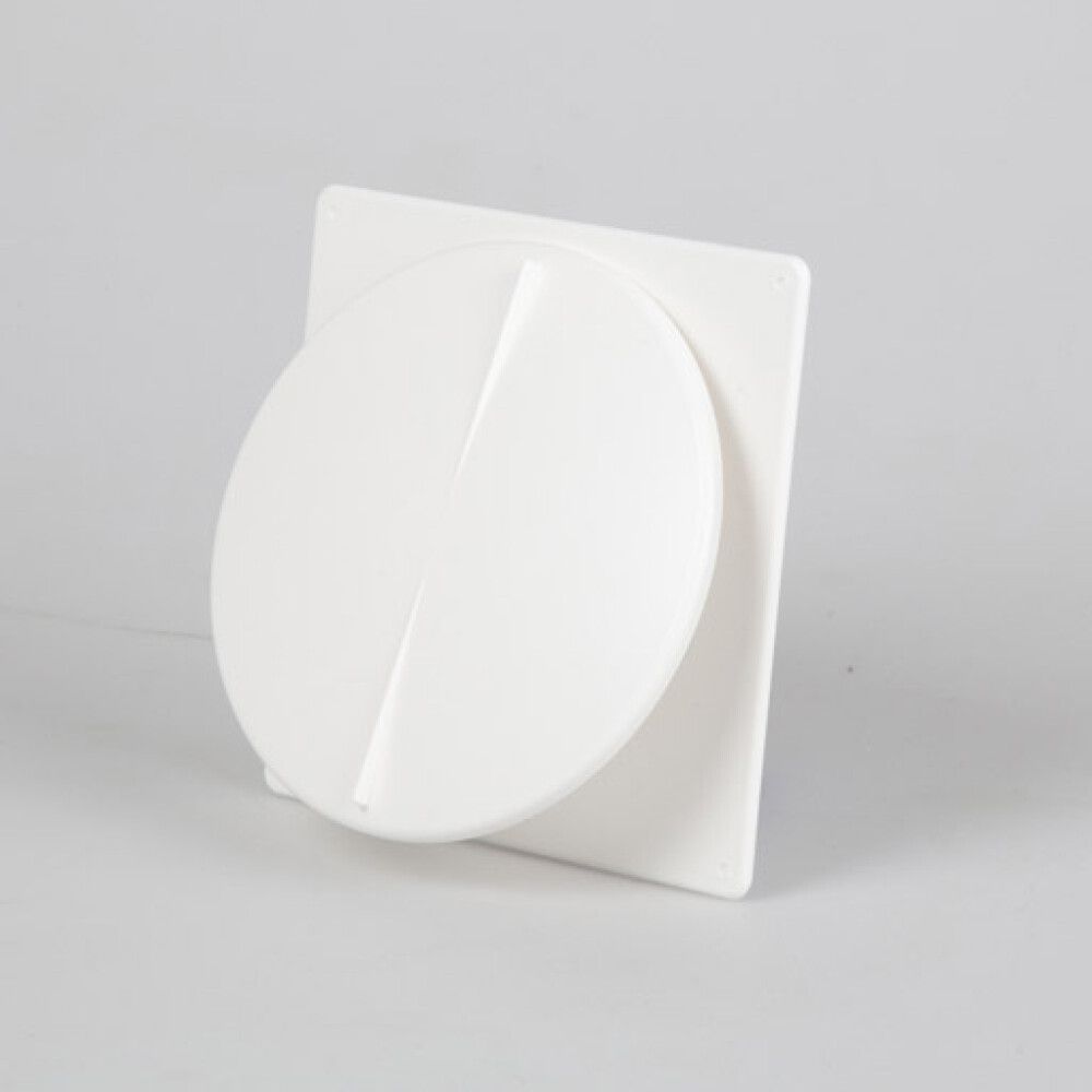 TALLERKENVENTIL FRESH FIRKANTET Ø125MM