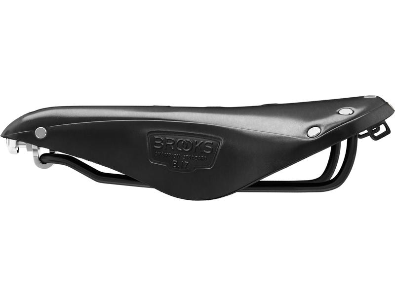 BROOKS Fahrradsattel B17, Schwarz Ledersattel B211 Standard für Herren