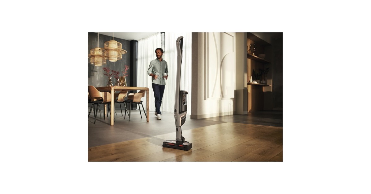 MieleTriflex HX2 Performance steelstofzuiger  (Grijs, Twee VARTA Li-Ion-accu's inbegrepen)