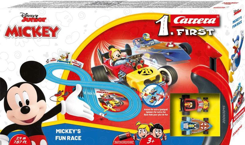 Carrera FIRST Disney - Mickeys Fun Race - Racebaan
