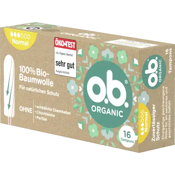 Organic Tampons Normal
