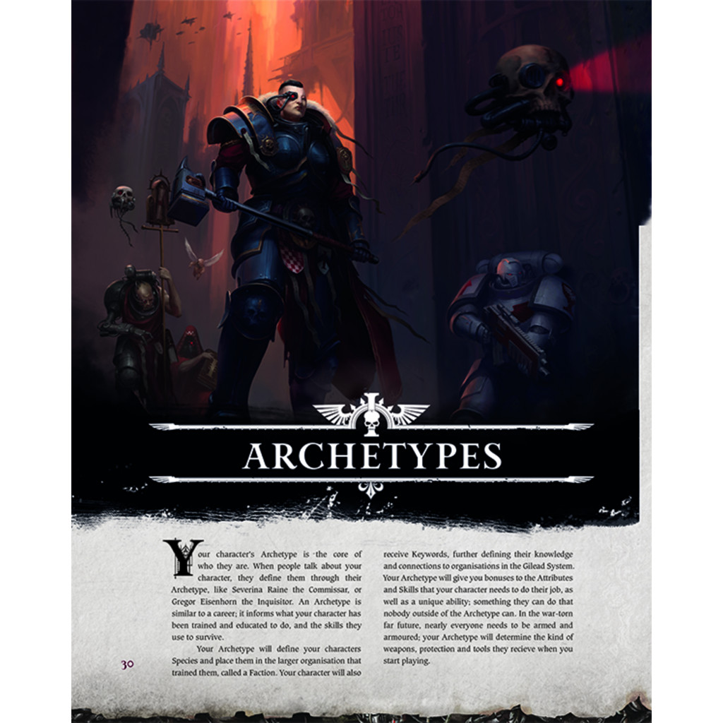 Warhammer 40K: Wrath & Glory - Rulebook