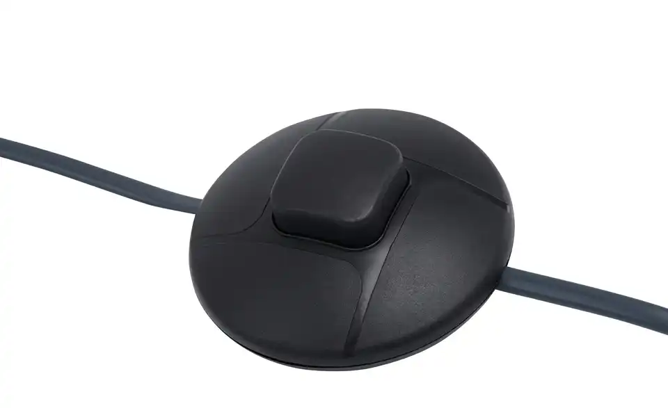 Ecksofa Emma rechts Schwarz, Hellgrau