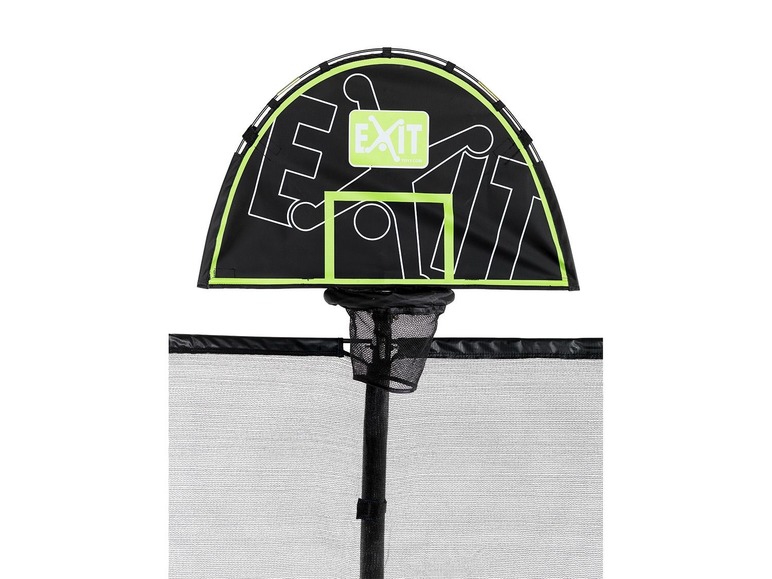 Trampoline basket