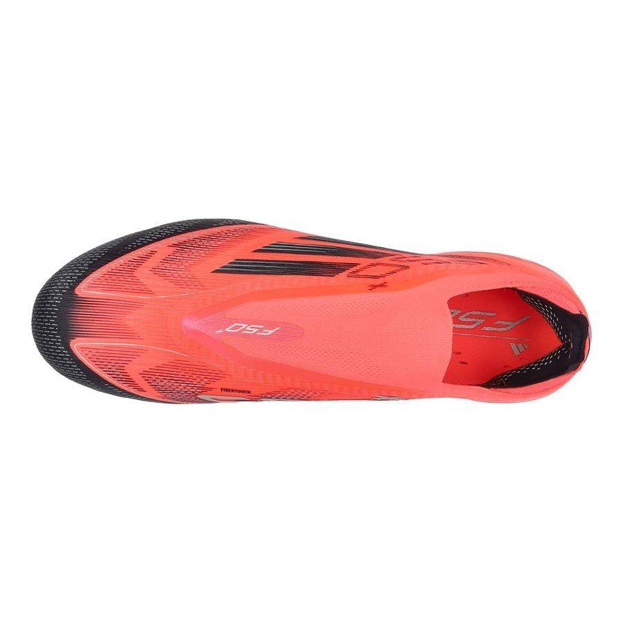 adidas F50   Laceless FG Vivid Horizon - Turbo/Aurora Black/Argenté