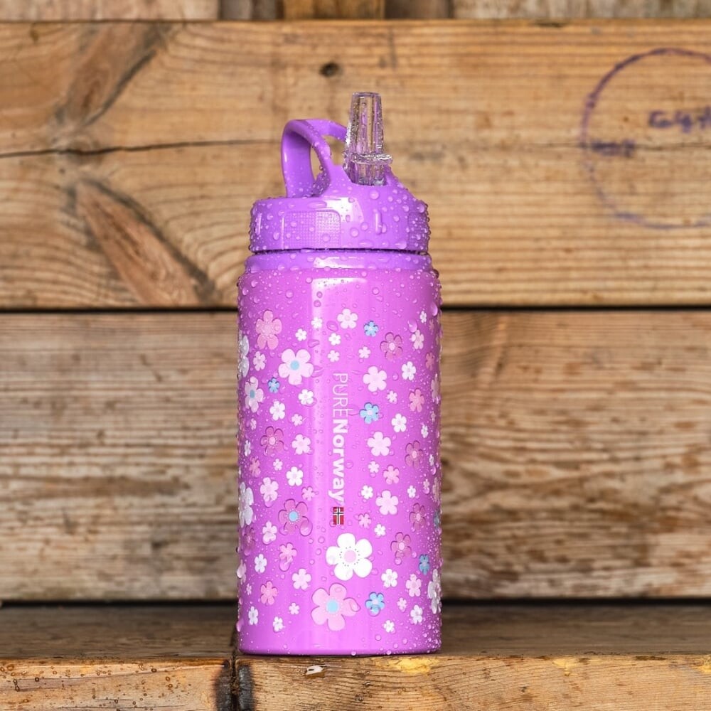 Go Purenorway - Drikkedunk Alu 500 ML - Blomst
