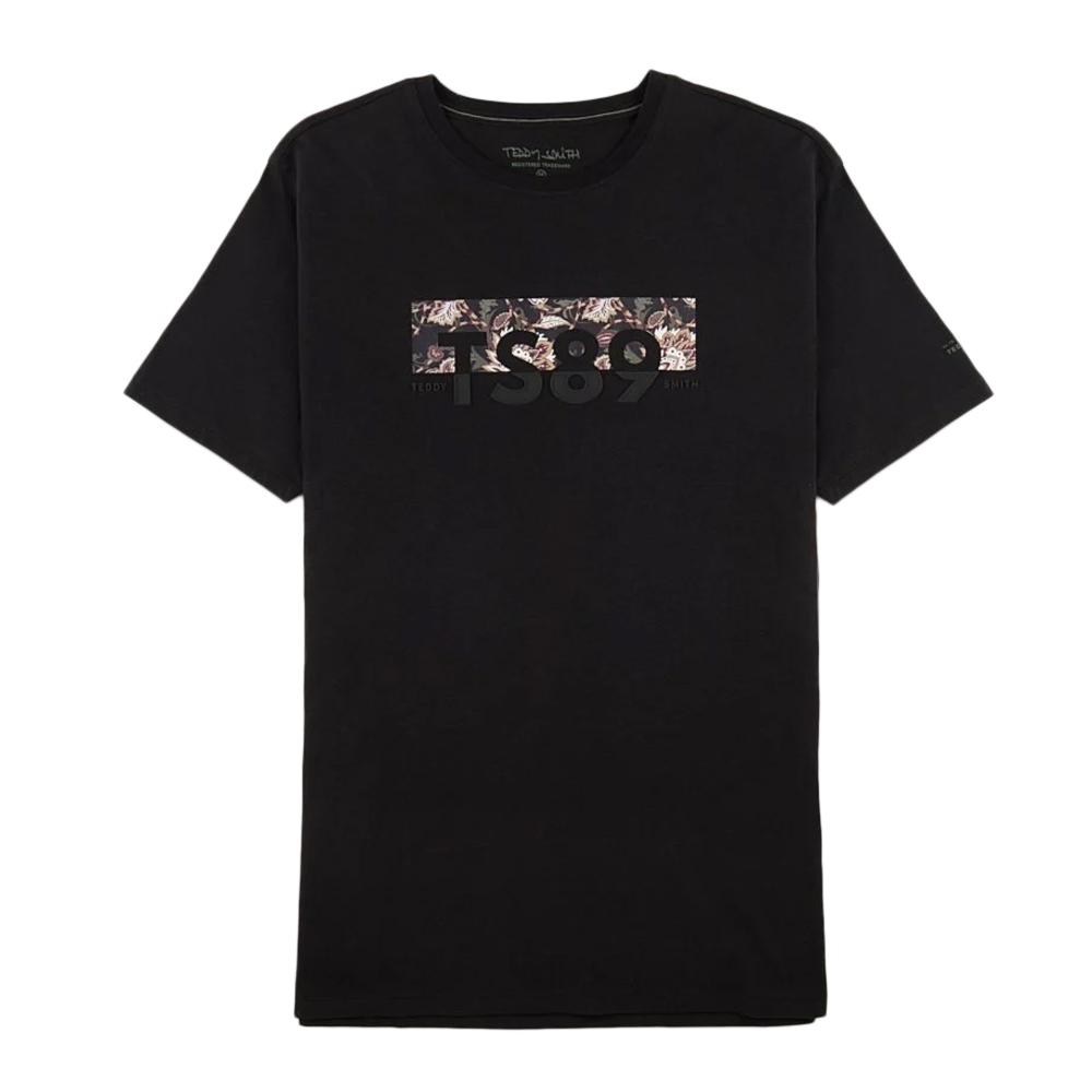 Teddy Smith T-shirt Gris Foncé Homme Teddy Smith Tezio