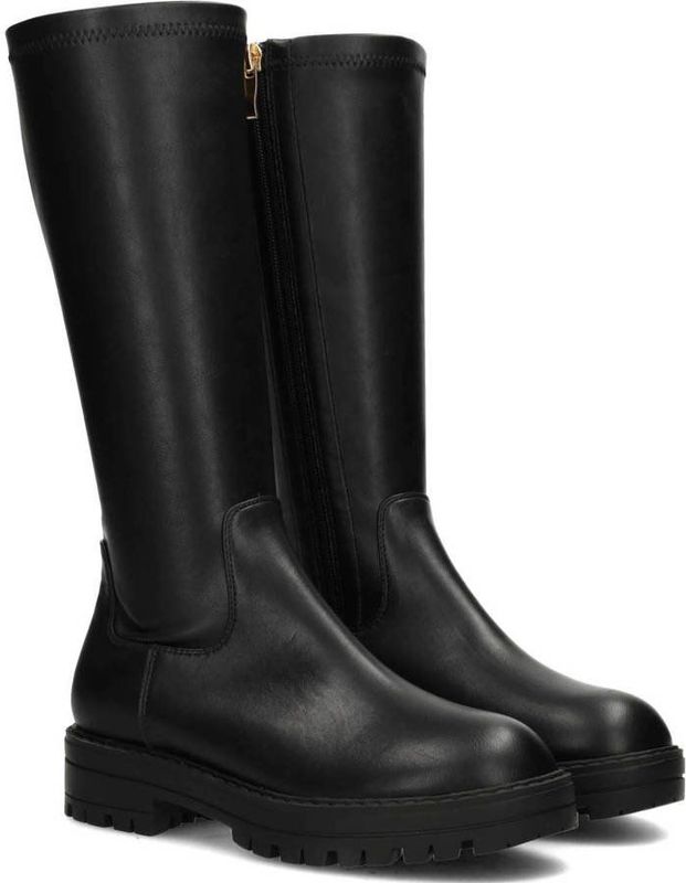 Posh by PS Poelman - C0600 - Hoge Meisjeslaars - Zwart