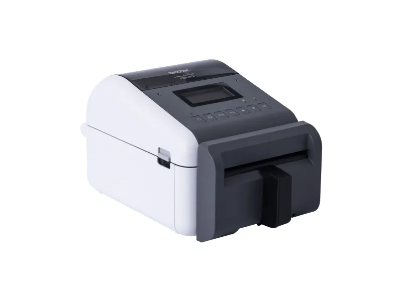 Brother TD-4550DNWBFC - Etiketprinter - direkte termisk - Rulle (11,8 cm) - 300 dpi - op til 152 mm/sek. - USB 2.0, LAN, seriel, Wi-Fi(n), Bluetooth 4.2, USB vært - skærer