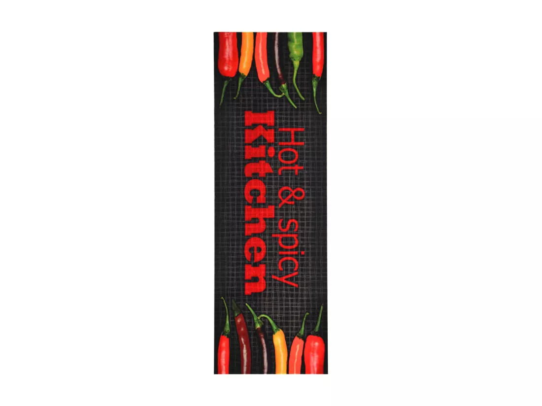 Tapis de sol de cuisine lavable Hot&Spicy 45x150 cm