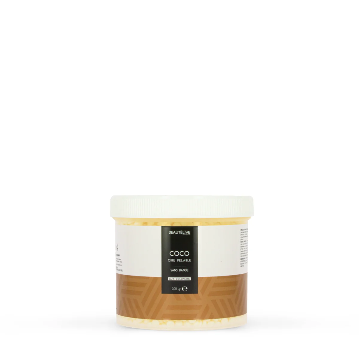 Cire coco sans bande et sans colophane peaux sensibles 300ml
