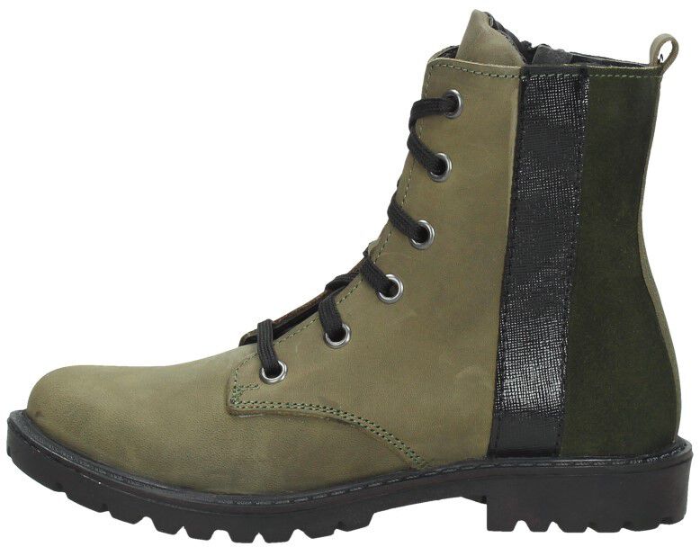 Braqeez Veterschoen hoog groen