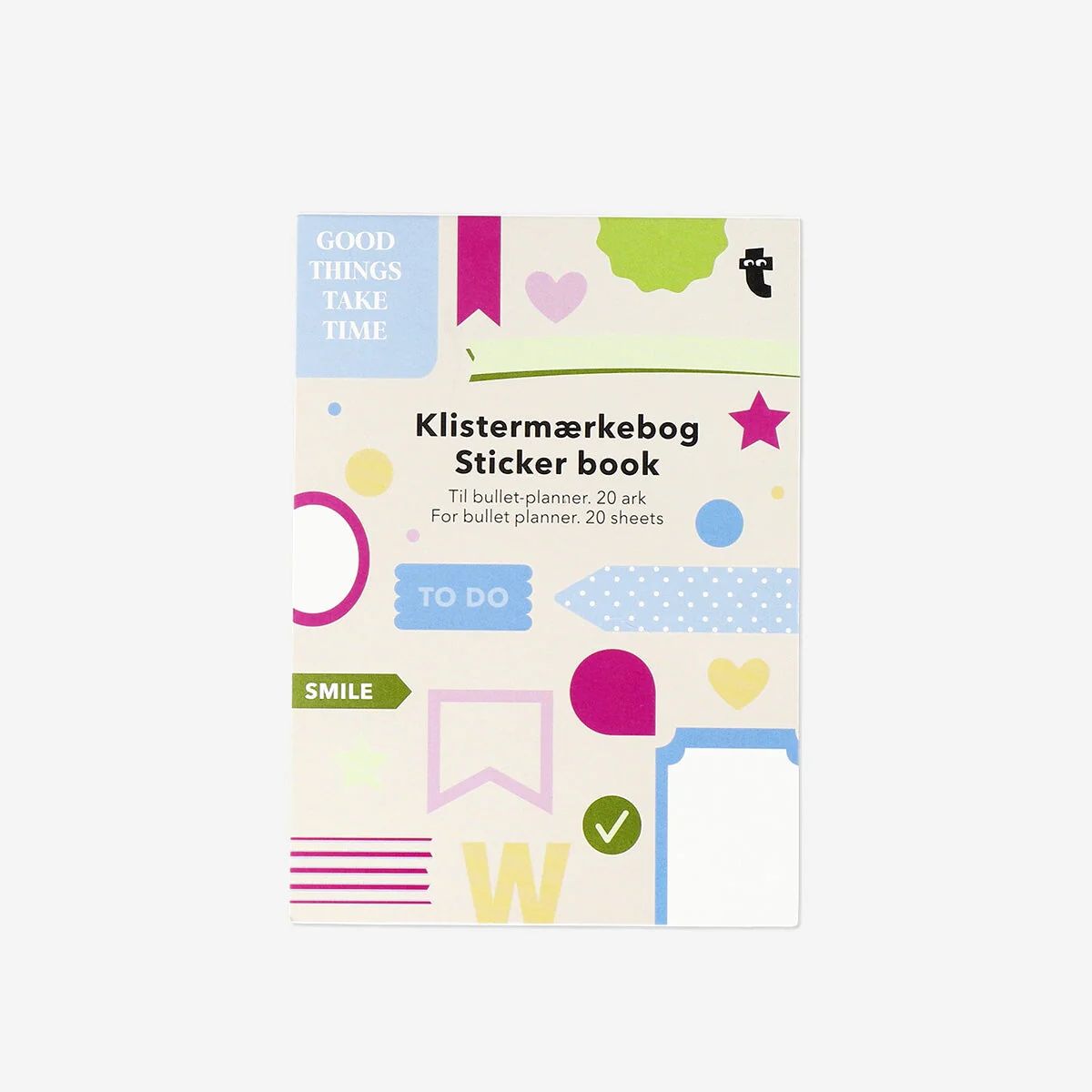 Klistermærkebog til planlægning