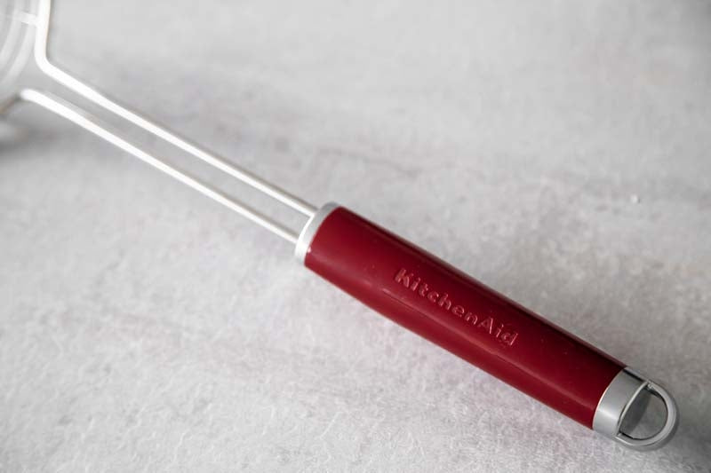 Schuimspaan, Frituurschep - Empire Red - Hittebestendig - KitchenAid