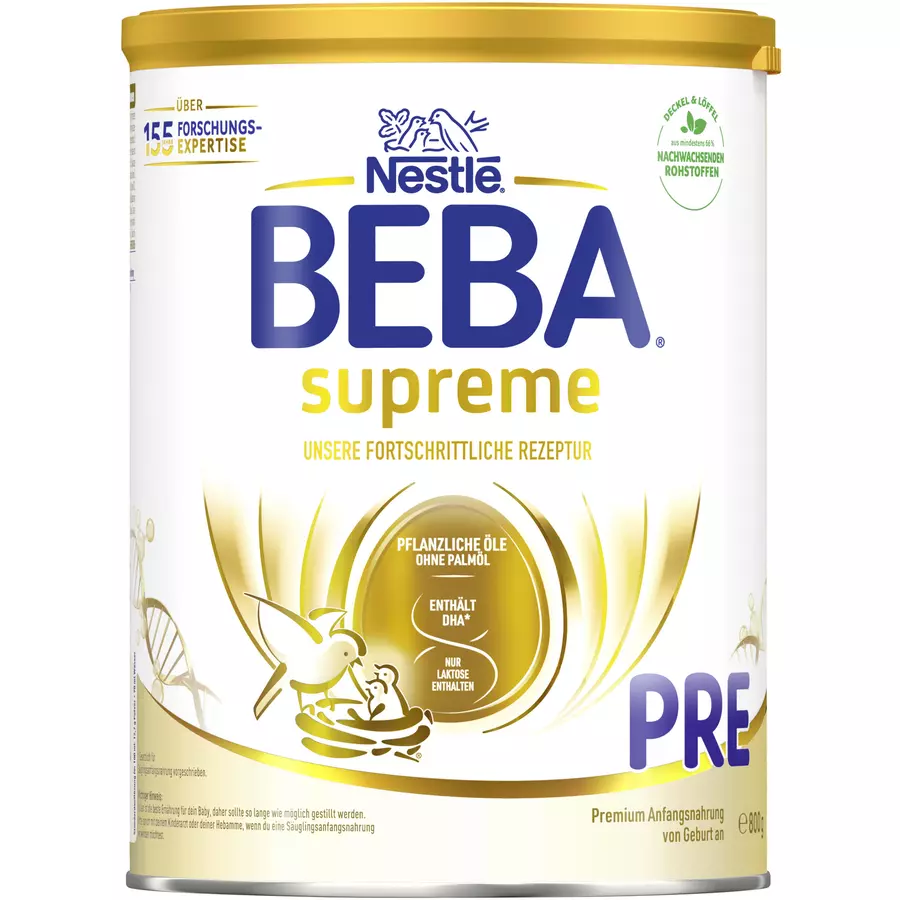 Nestlé BEBA SUPREME Pre Anfangsmilch 800g ab der Geburt