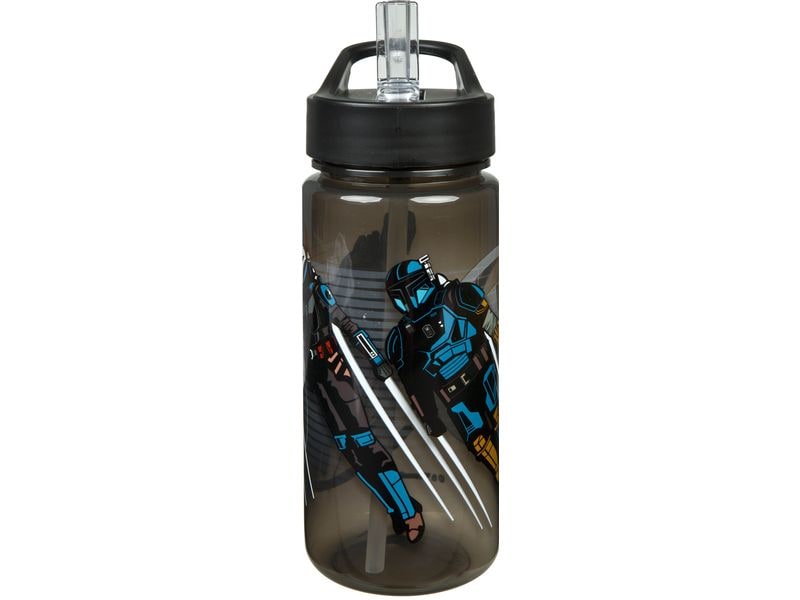 Scooli Trinkflasche Star Wars 500 ml, Schwarz Trinkgefäss für Kinder