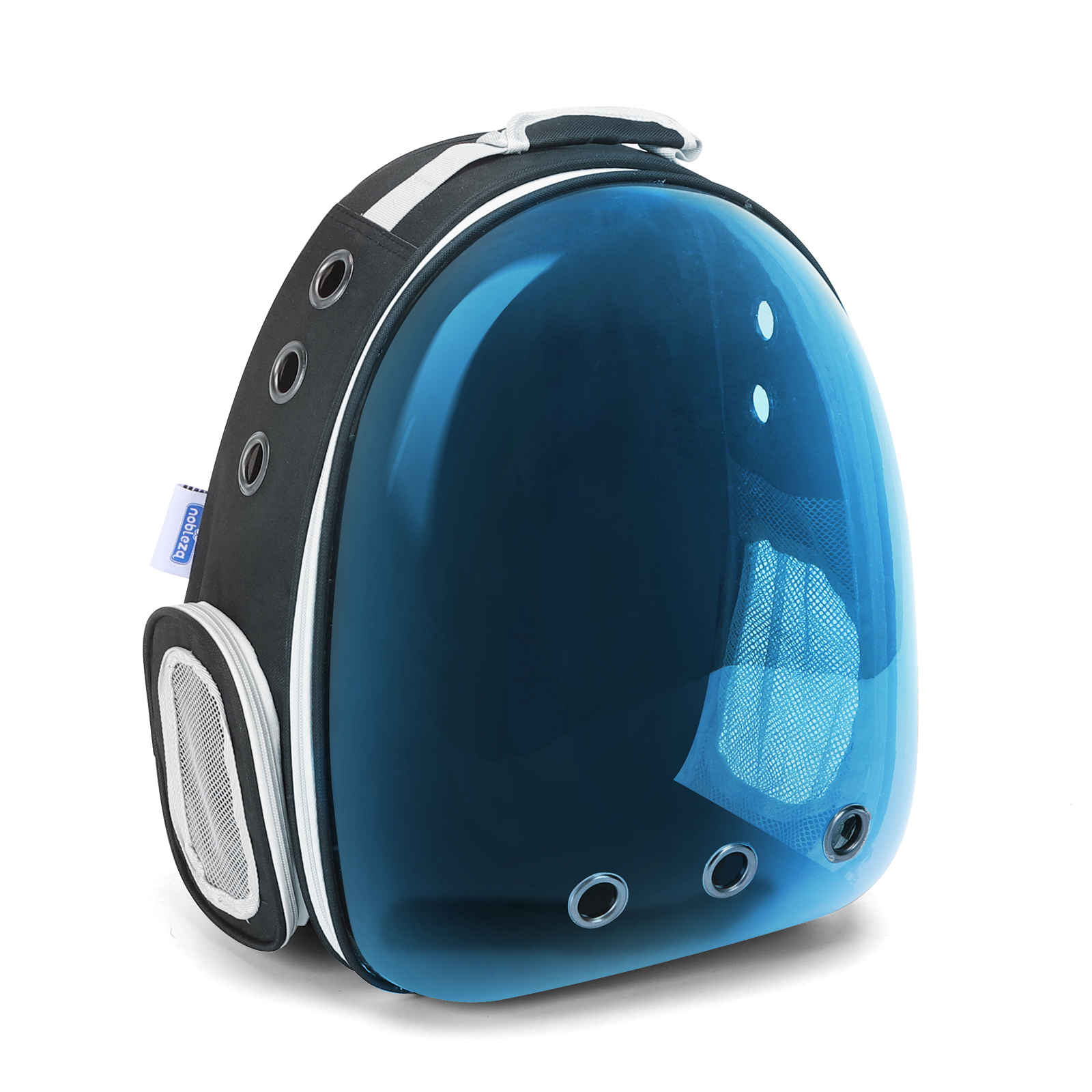 Mochila Nobleza para Cães, Mochila Transparente para Gatos, Mochila Expansível Aprovada para Viagens Aéreas para Cães de Pequeno Porte, Ideal para Passeios, Caminhadas ou Camping