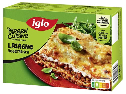 iglo Green Cuisine vegetarische Lasagne