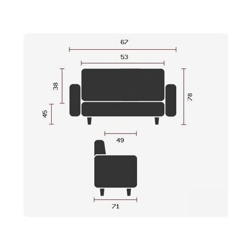 Polstersessel ARUBA BLACK Kunstleder mit Armlehnen hjh OFFICE