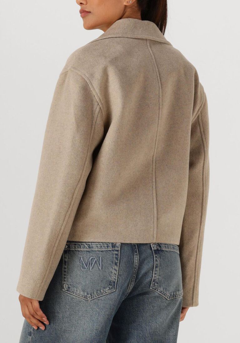 beige co'couture jack merla jacket
