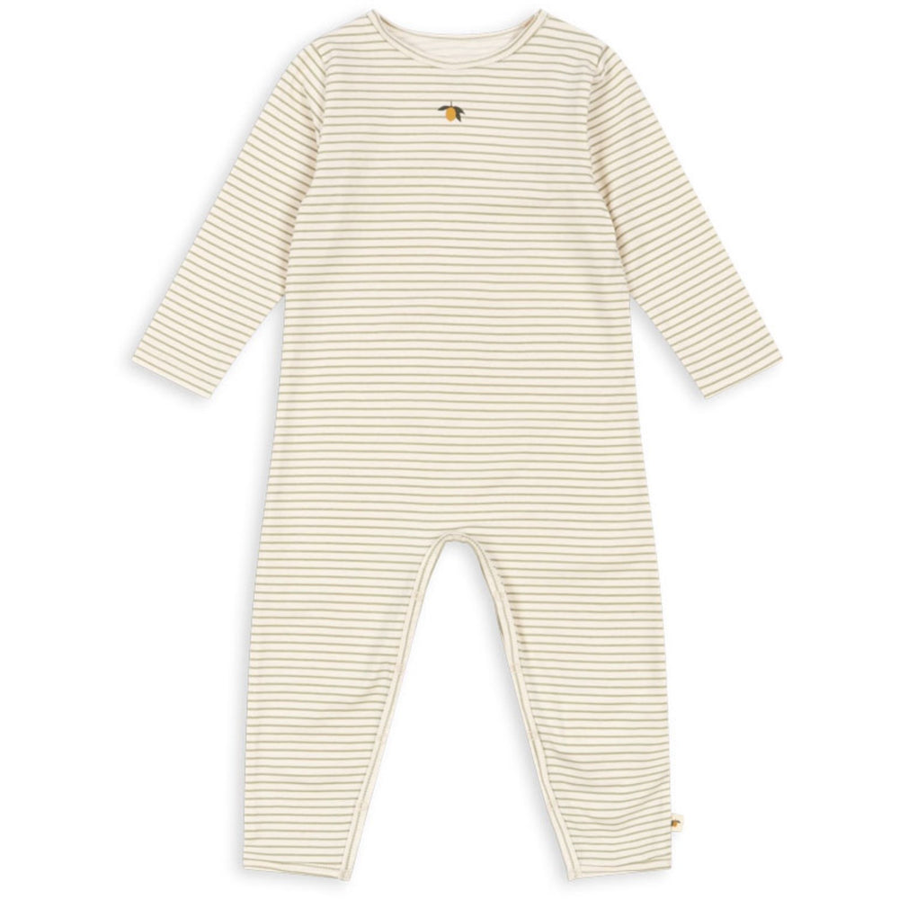 Køb Konges Sløjd Tea Stripe Basic Onesie GOTS