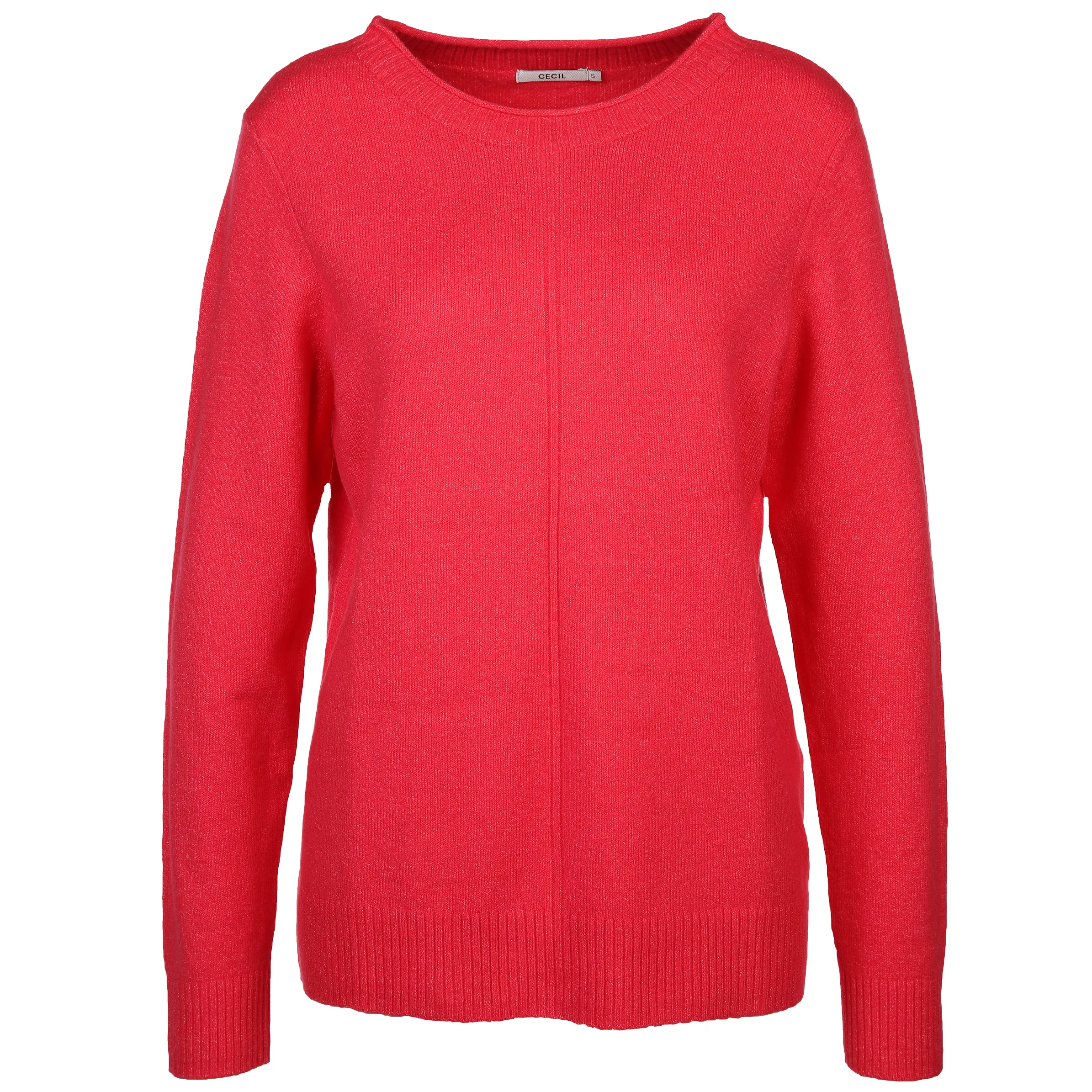 Damen Pullover mit mittiger Naht