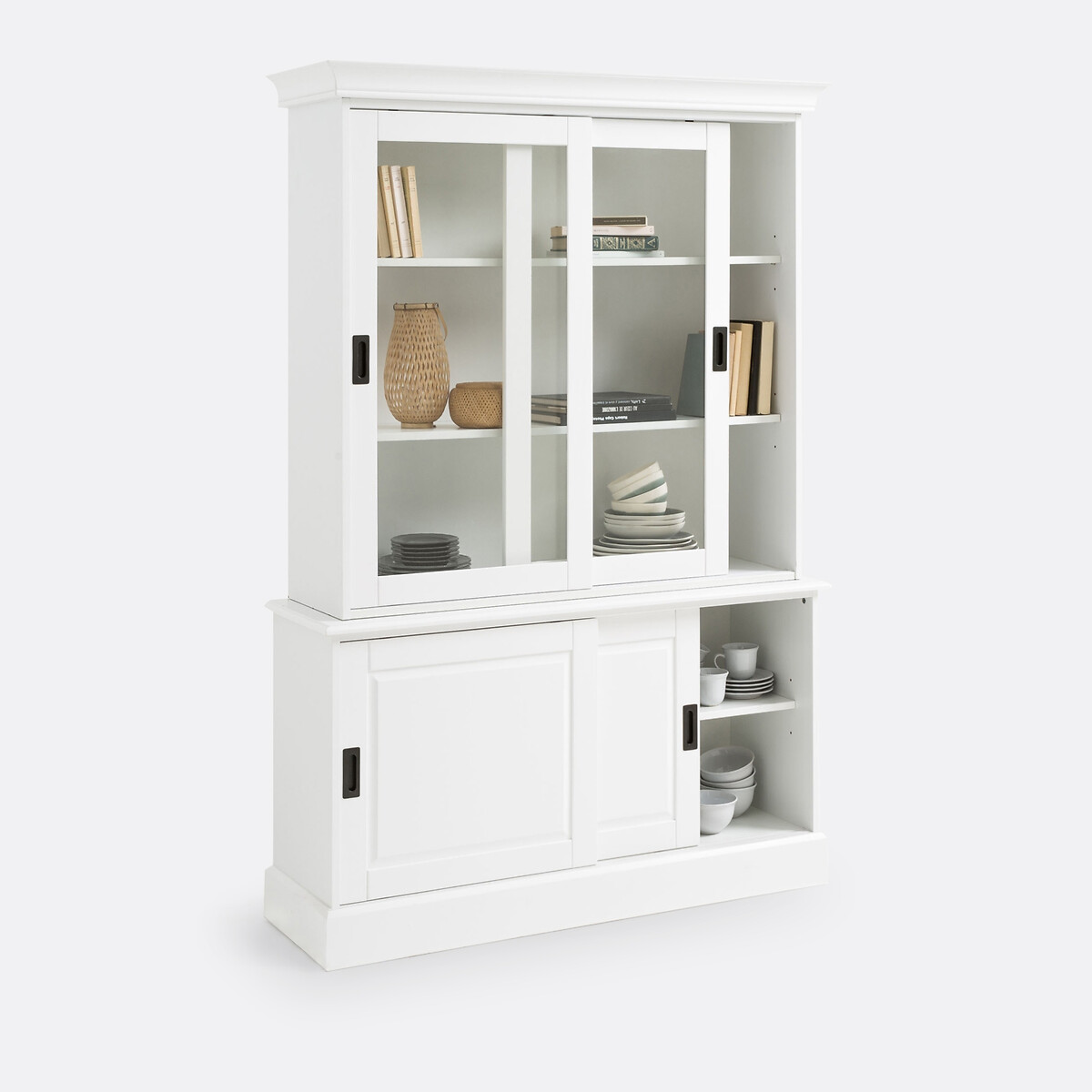 LA REDOUTE INTERIEURS<br>Móvel buffet em pinho maciço e MDF
