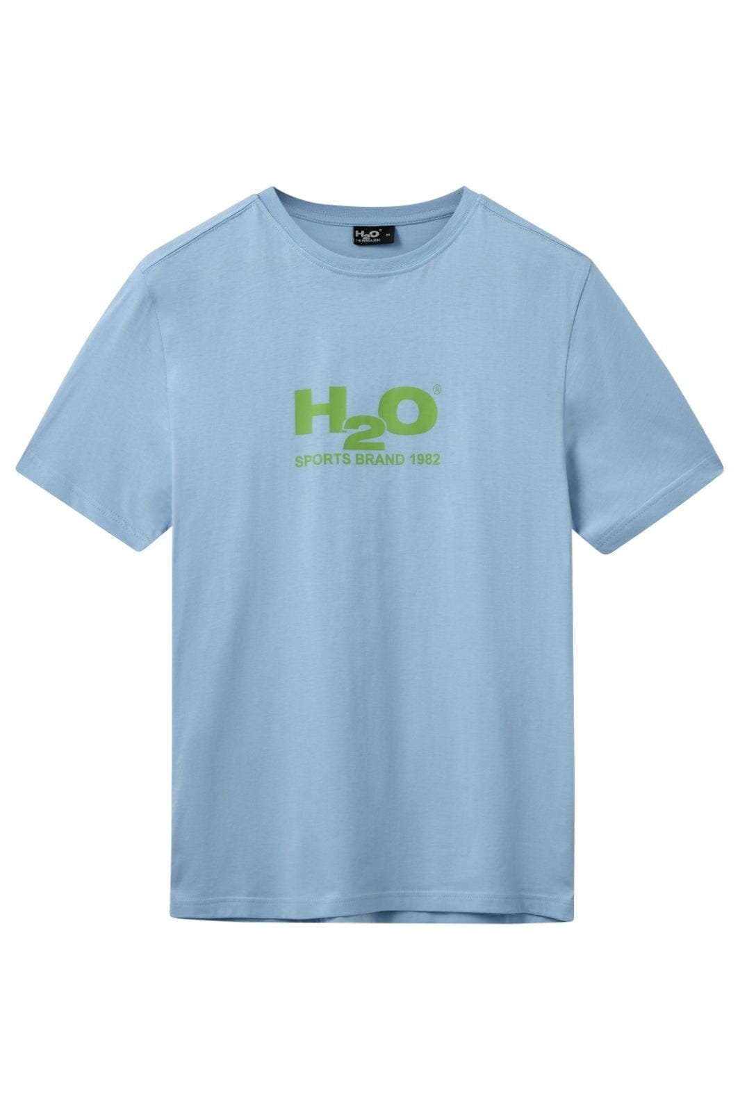 H2O Logo Tee 2535 baby blue